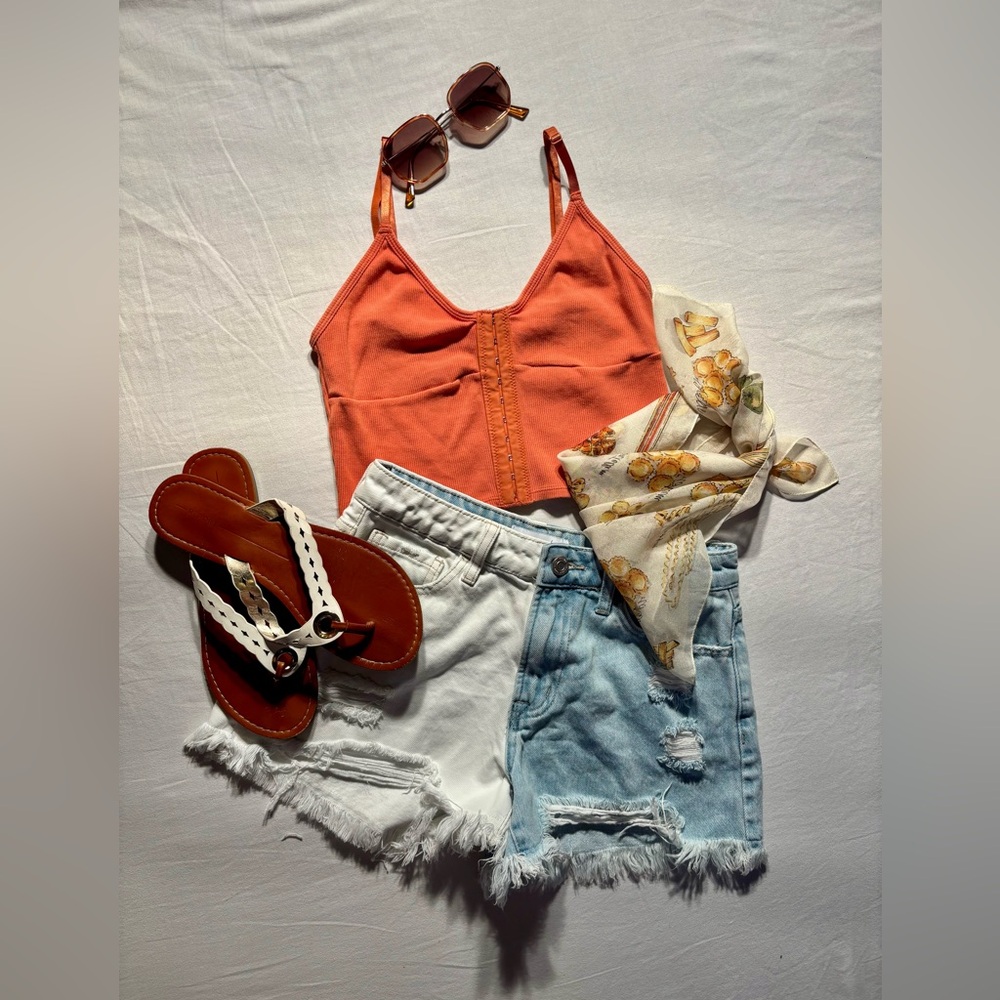 Orange Women's Top